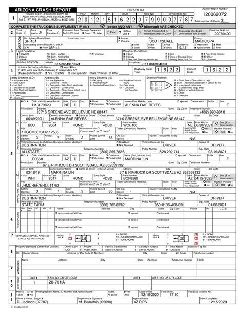 Maricopa County, AZ (Accident Reports & Traffic Tickets) .